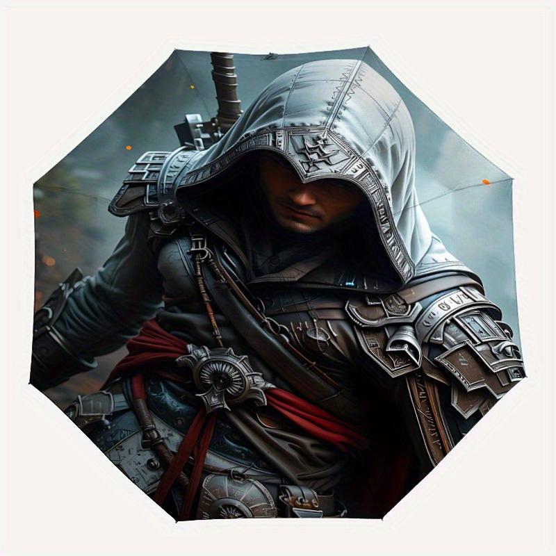 1 шт. Складной зонт Assassin s Creed, Компактный дорожный зонт с 8 спицами, Прочный пластиковый и железный каркас100
1 шт. Складной зонт Assassin s Creed, Компактный дорожный зонт с 8 спицами, Прочный пластиковый и железный каркас100