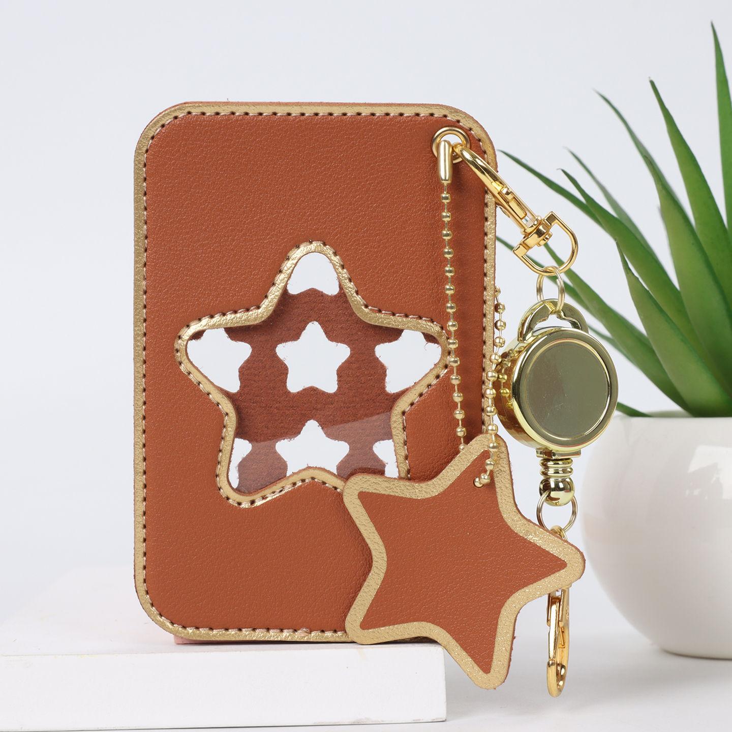 Employee ID Badge Holder with Lanyard Durable Leather Hollow Star Credit Card Case for Access Control Staff and Name Tags кофейный
Employee ID Badge Holder with Lanyard Durable Leather Hollow Star Credit Card Case for Access Control Staff and Name Tags кофейный