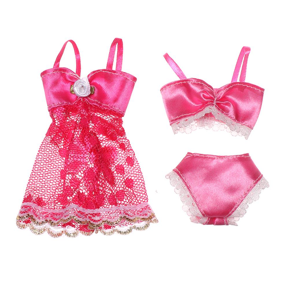 2Pcs/Set Pajamas Vivid 3 In 1 Clothing Underwear Lingerie Bra Dress Lace Homewear Accessories Clothes For Doll
2Pcs/Set Pajamas Vivid 3 In 1 Clothing Underwear Lingerie Bra Dress Lace Homewear Accessories Clothes For Doll