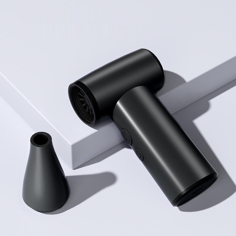 Portable Brushless Motor Violent Fan Handheld High-speed Turbo Fan Outdoor 10W Rotary Violent Turbo Fan 133*41*128mm чёрный
Portable Brushless Motor Violent Fan Handheld High-speed Turbo Fan Outdoor 10W Rotary Violent Turbo Fan 133*41*128mm чёрный