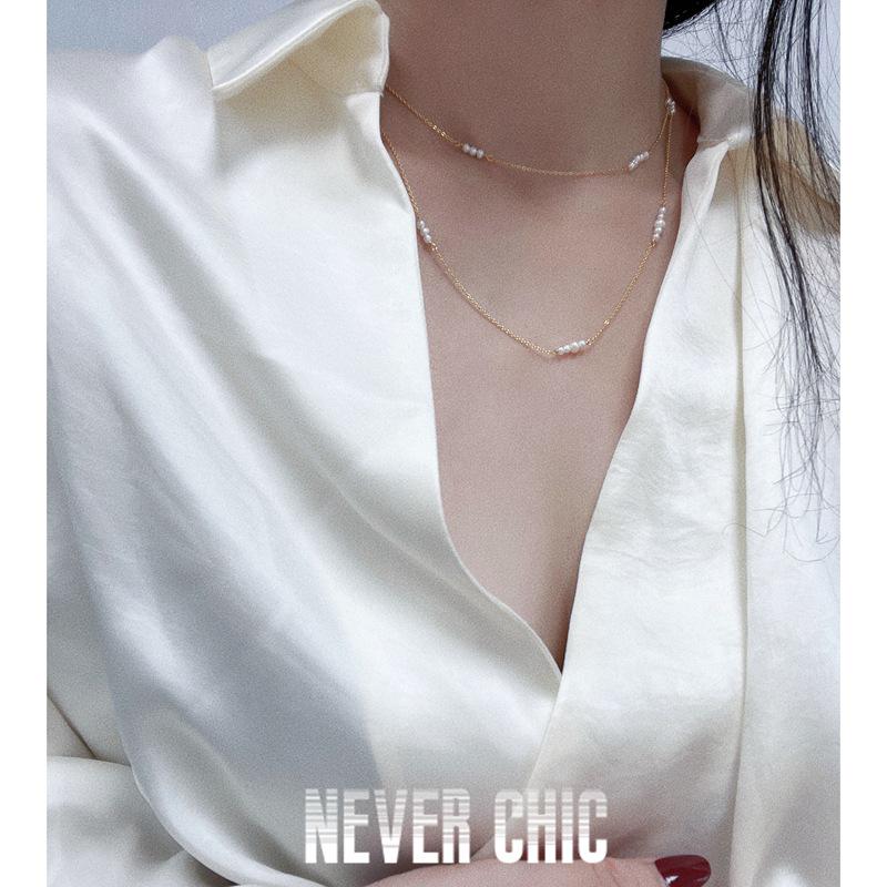 Exquisite Vintage Gold-Plated Brass Necklace with Natural Freshwater Pearls - Perfect for Elegant Layering
Exquisite Vintage Gold-Plated Brass Necklace with Natural Freshwater Pearls - Perfect for Elegant Layering