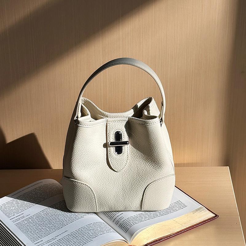 Women Mini Genuine Leather Bucket Bag, Small Real Leather Crossbody & Top Handle Drawstring Shoulder Bag Luxury Designer Handbag 16x12x15cm
Women Mini Genuine Leather Bucket Bag, Small Real Leather Crossbody & Top Handle Drawstring Shoulder Bag Luxury Designer Handbag 16x12x15cm