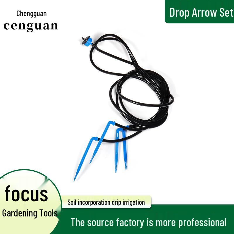 Drip Arrow Automatic Irrigation Device for Greenhouses and Potted Plants - One-to-Two or One-to-Four Flow Stabilizer for Seedlings and Orchards
Drip Arrow Automatic Irrigation Device for Greenhouses and Potted Plants - One-to-Two or One-to-Four Flow Stabilizer for Seedlings and Orchards