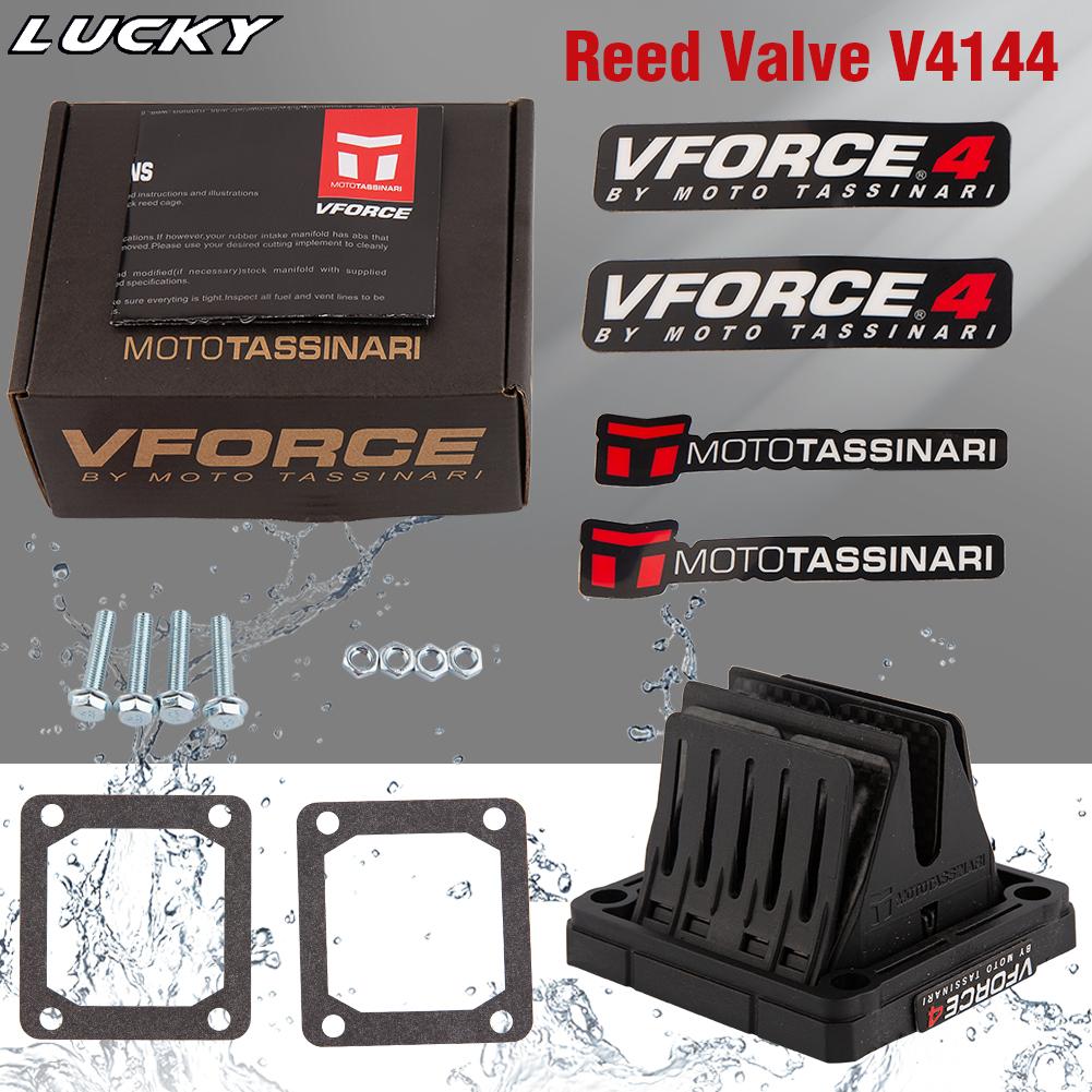 Motorcycle Reed Valve Vforce 4 V4144 V-Force 4 For Yamaha YFZ350 YFZ 350 RX135 RXZ135 YZ125 Banshee 350 RD350 Carbon Fiber Kit V4144
Motorcycle Reed Valve Vforce 4 V4144 V-Force 4 For Yamaha YFZ350 YFZ 350 RX135 RXZ135 YZ125 Banshee 350 RD350 Carbon Fiber Kit V4144