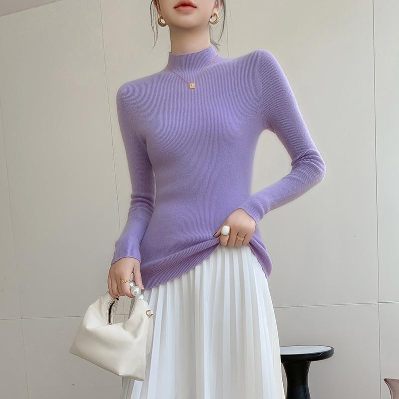 Women s Slim Fit Cashmere Turtleneck Base Layer Sweater - Long Sleeve Knitted Autumn Winter Innerwear 2XL 135-150 lbs
Women s Slim Fit Cashmere Turtleneck Base Layer Sweater - Long Sleeve Knitted Autumn Winter Innerwear 2XL 135-150 lbs
