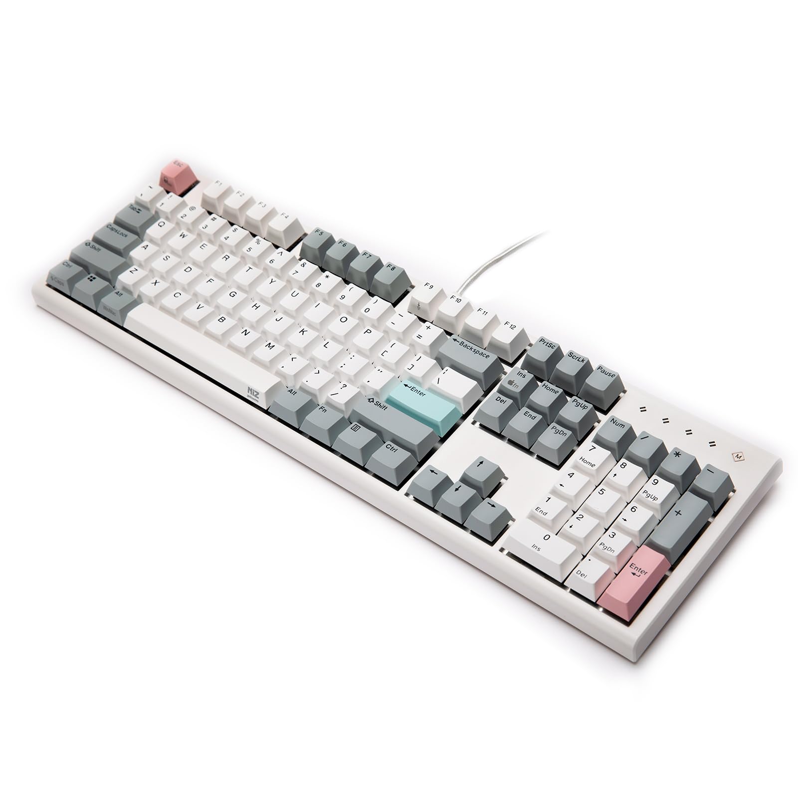 Клавіатура NiZ, дротове USB-підключення, перемикання за 3 секунди, вісь Cherry MX, налаштування клавіатури, спеціальне програмне забезпечення в комплекті, ємнісна безконтактна
Клавіатура NiZ, дротове USB-підключення, перемикання за 3 секунди, вісь Cherry MX, налаштування клавіатури, спеціальне програмне забезпечення в комплекті, ємнісна безконтактна