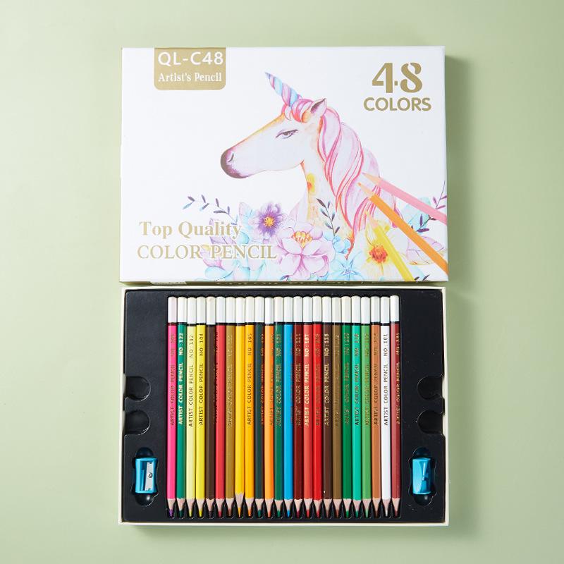 72 Oil-Based Colored Pencils & 48/120 Water-Soluble Colored Pencils for Professional Doodling & Painting Oil-Based Colored Pencils
72 Oil-Based Colored Pencils & 48/120 Water-Soluble Colored Pencils for Professional Doodling & Painting Oil-Based Colored Pencils