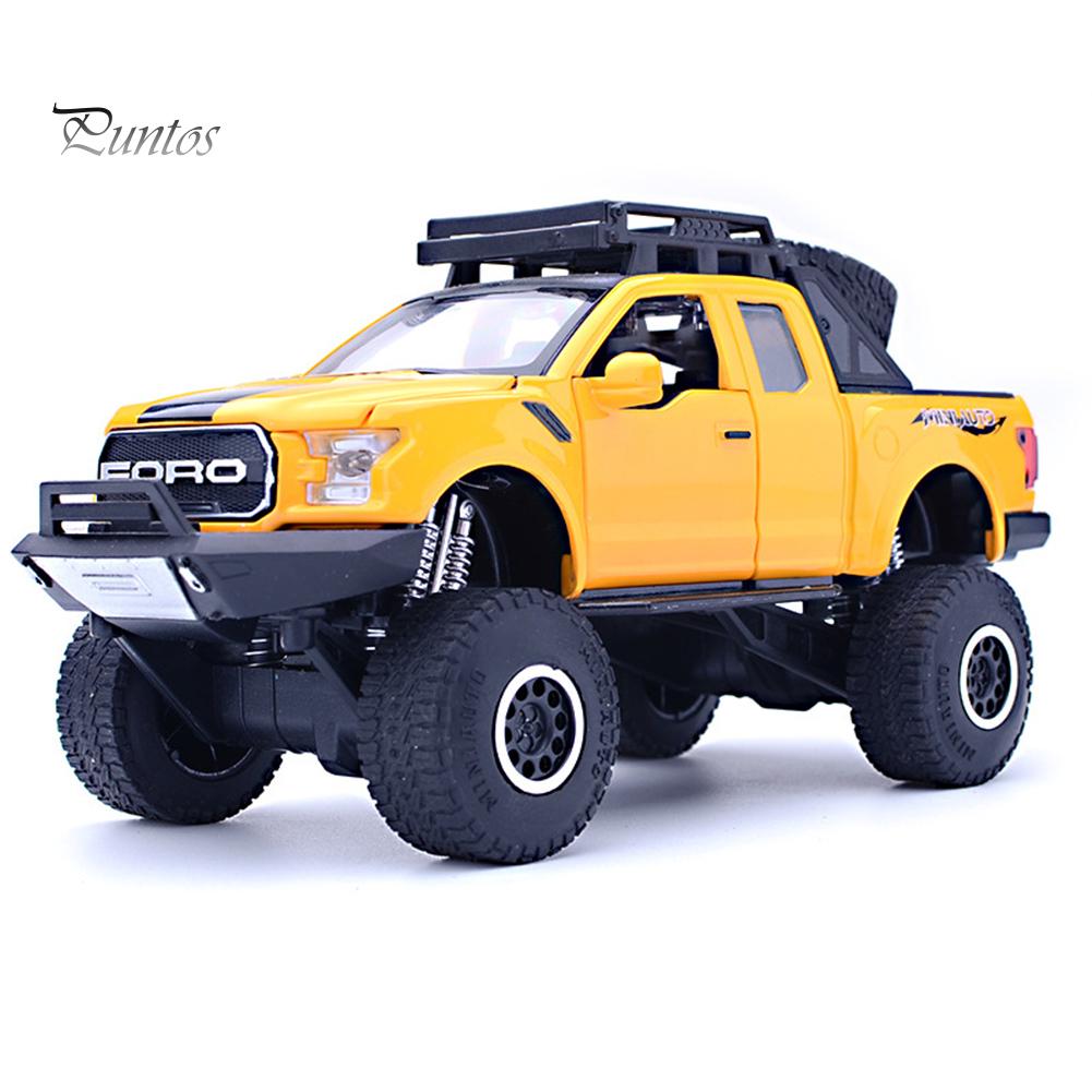 Детская игрушка Puntos 1/32 для мини-автомобиля F150, литая под давлением модель внедорожника из сплава со светодиодной музыкой
Детская игрушка Puntos 1/32 для мини-автомобиля F150, литая под давлением модель внедорожника из сплава со светодиодной музыкой