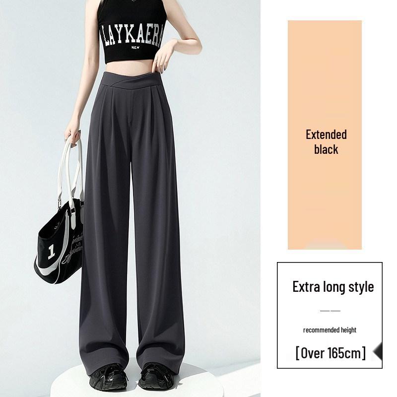 Ice Silk High-Waist Wide Leg Pants for Tall Women, Summer Thin Style 2026, Plus Size 3XL
Ice Silk High-Waist Wide Leg Pants for Tall Women, Summer Thin Style 2026, Plus Size 3XL