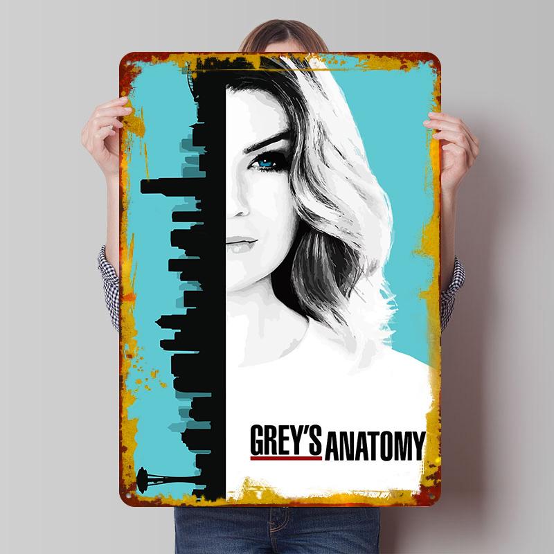 Greys Anatomy Tin Plaque Poster Customized Wall Art Retro Vintage Metal Signs for Man Cave Decoration At Home Decor Items Room 7.9x11.8In(20x30cm)
Greys Anatomy Tin Plaque Poster Customized Wall Art Retro Vintage Metal Signs for Man Cave Decoration At Home Decor Items Room 7.9x11.8In(20x30cm)