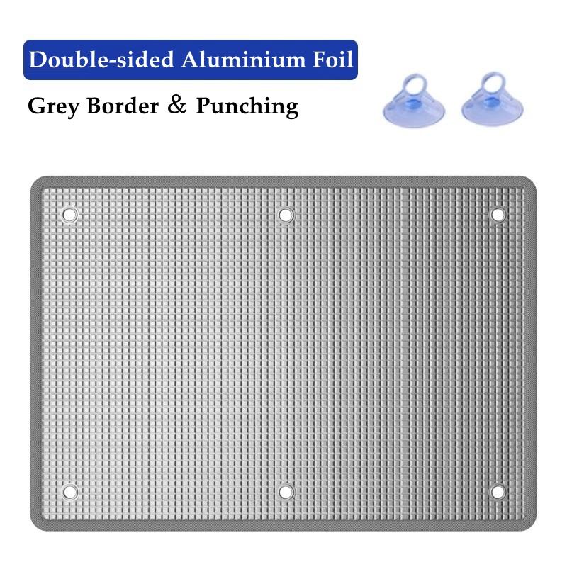 Window Sunshade Film Home Sunshade Protector Pad Aluminum Foil Insulation Film Sunshine Room Balcony Anti-UV Sun Protection Film 50cm x 50cm
Window Sunshade Film Home Sunshade Protector Pad Aluminum Foil Insulation Film Sunshine Room Balcony Anti-UV Sun Protection Film 50cm x 50cm