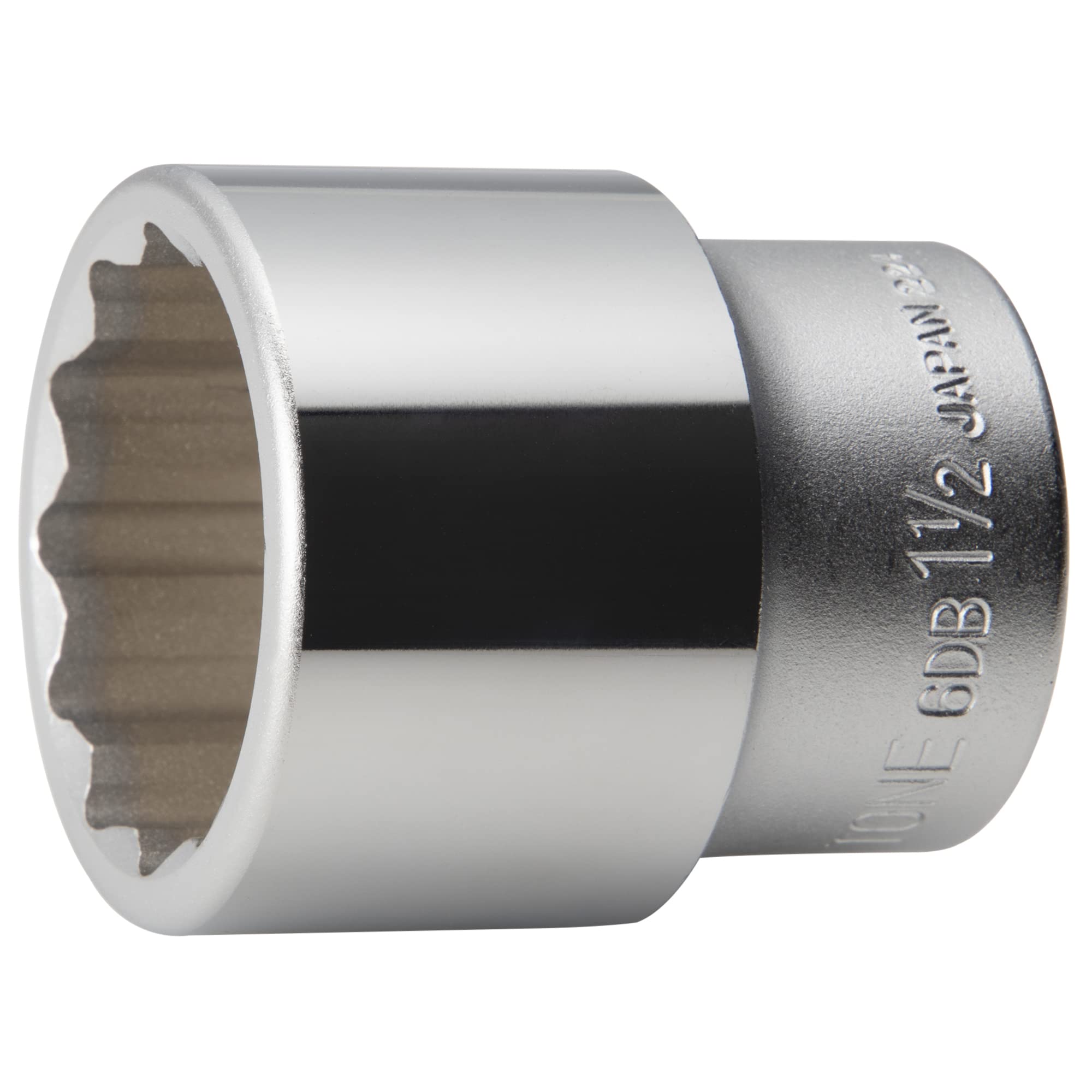 TONE Socket Drive angle Width across flats inch (12-sided) 6DB-48 19.0mm (3/4 ) 1-1/2inch
TONE Socket Drive angle Width across flats inch (12-sided) 6DB-48 19.0mm (3/4 ) 1-1/2inch