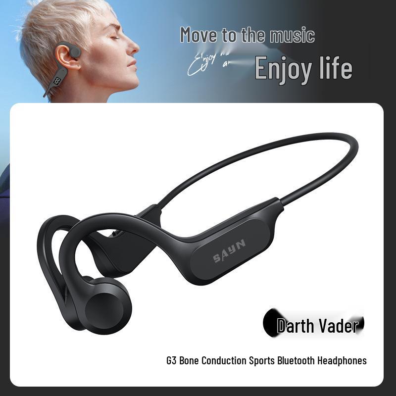 Shangying Open-Ear Bluetooth Bone Conduction Waterproof Earphones - True Wireless, Noise Cancelling, Ideal for Running & Fitness.
Shangying Open-Ear Bluetooth Bone Conduction Waterproof Earphones - True Wireless, Noise Cancelling, Ideal for Running & Fitness.