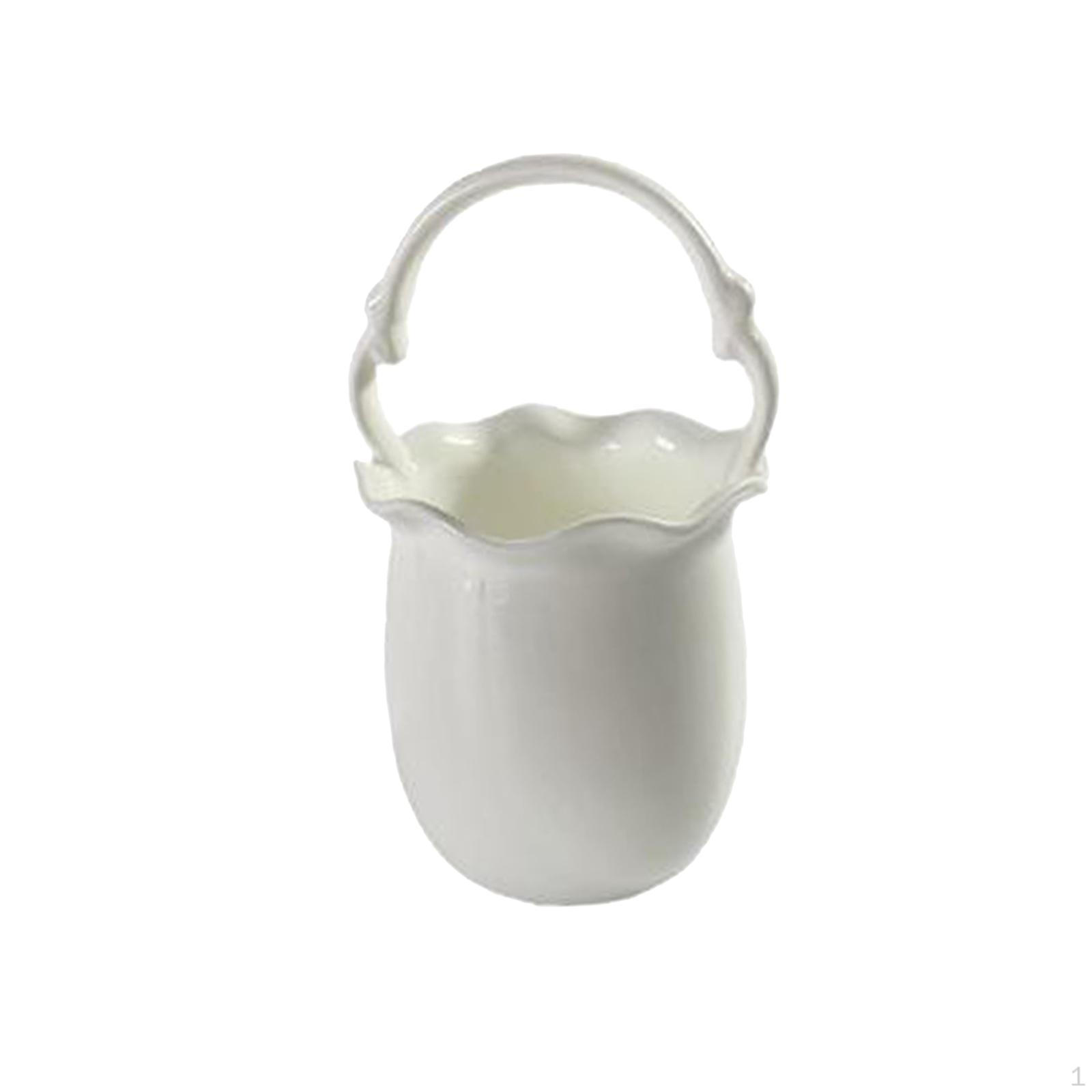 Ceramic Vase Flower Pot Decors Table Centerpiece Storage Jar Plants Planter Box for Room Round
Ceramic Vase Flower Pot Decors Table Centerpiece Storage Jar Plants Planter Box for Room Round