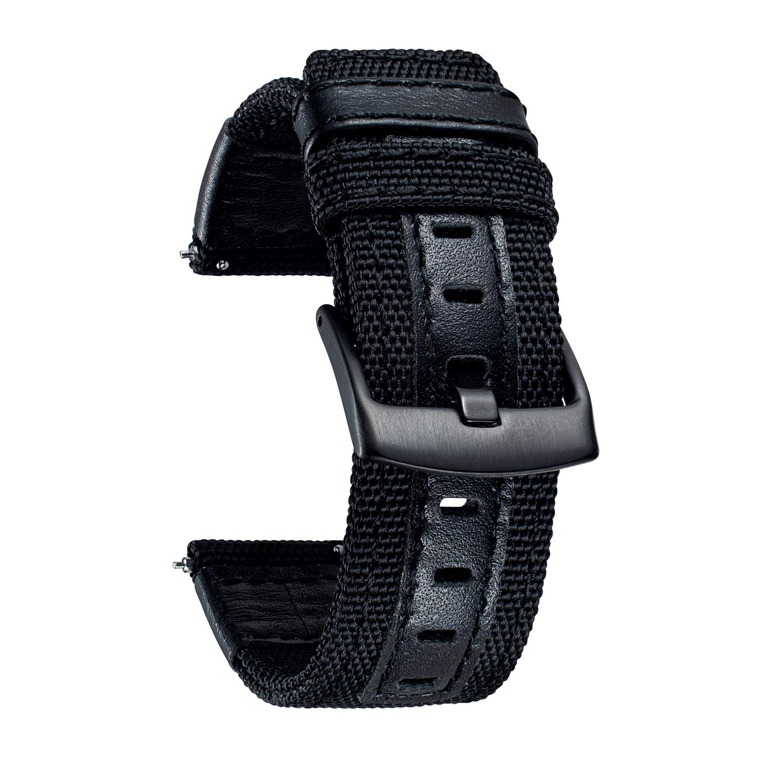 Watch Band Canvas Replacement Band Quick Release Cloth Watch Strap Canvas and Leather Watch Strap Middle Part Genuine Leather Highly Breathable Watch чорний
Watch Band Canvas Replacement Band Quick Release Cloth Watch Strap Canvas and Leather Watch Strap Middle Part Genuine Leather Highly Breathable Watch чорний
