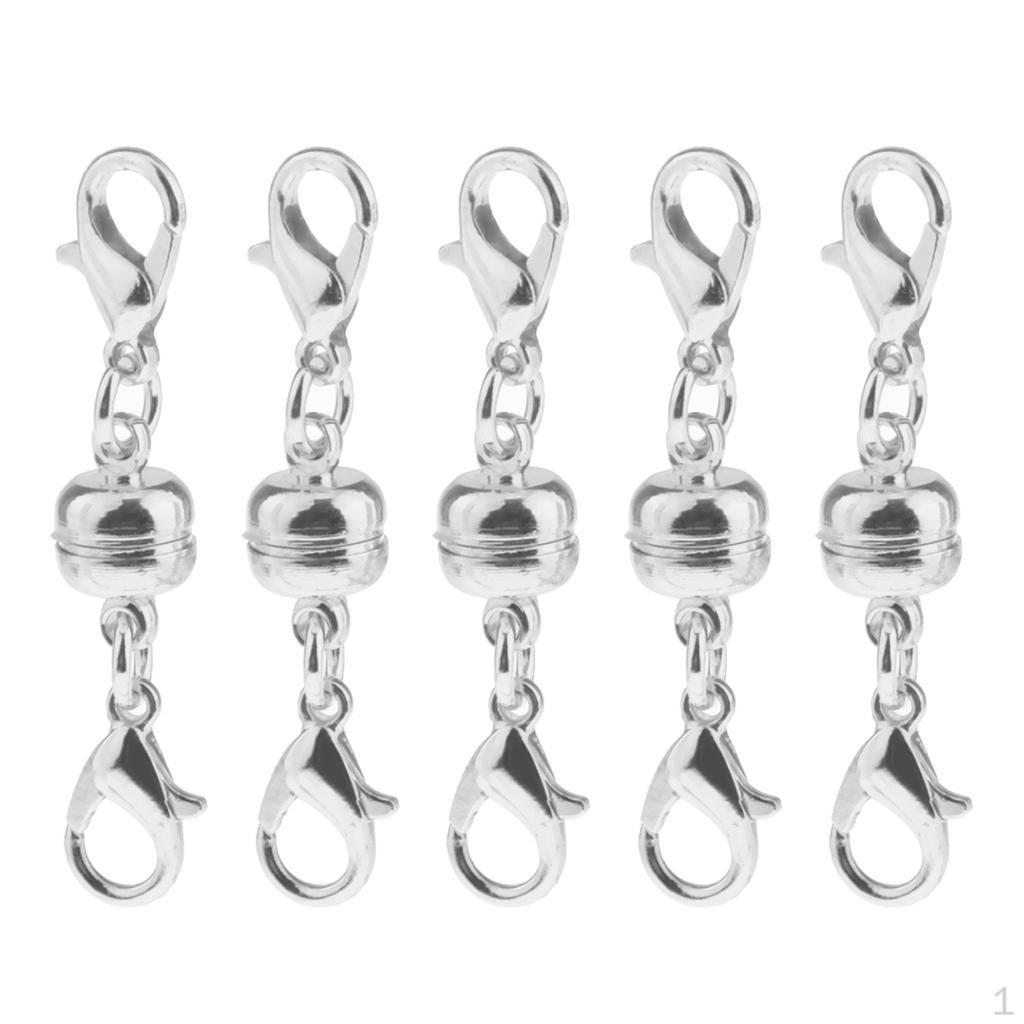 Jewelry Clasps Set for Bracelet and Necklace Design - 5 Piece Pack
Jewelry Clasps Set for Bracelet and Necklace Design - 5 Piece Pack