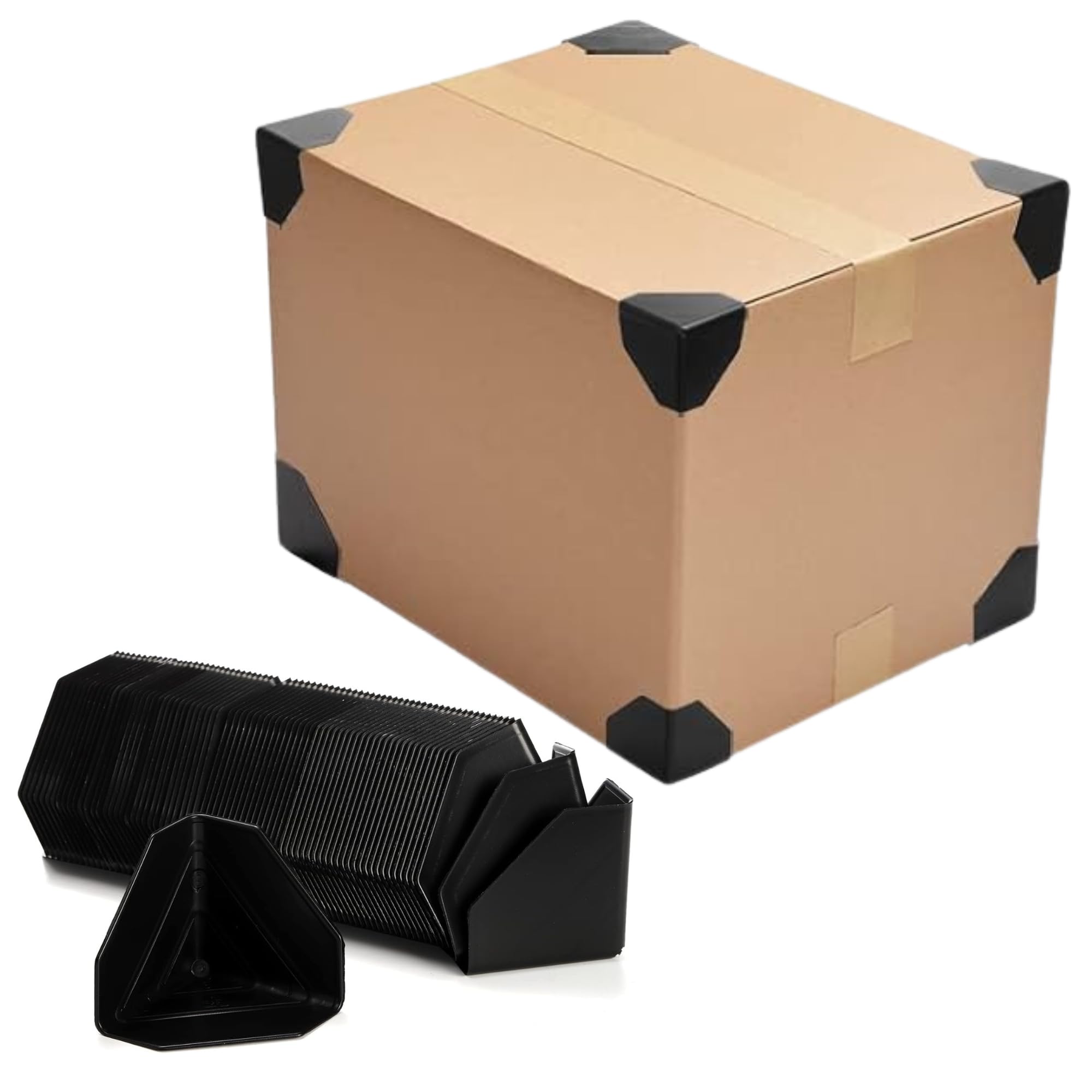 NASSIA Plastic Edge Protectors, 100 Sheets, Black, 6 x 6 x 0.15 cm
NASSIA Plastic Edge Protectors, 100 Sheets, Black, 6 x 6 x 0.15 cm