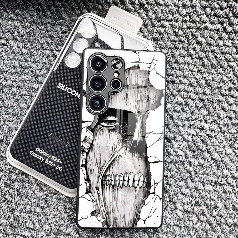 Hot Anime Black Attack On Titan Phone Case For Samsung S26 Ultra S25 Edge Ultra S23 S22 S21 S20 Ultra Plus S24 Fe A25 Glass Cov Samsung S25
Hot Anime Black Attack On Titan Phone Case For Samsung S26 Ultra S25 Edge Ultra S23 S22 S21 S20 Ultra Plus S24 Fe A25 Glass Cov Samsung S25