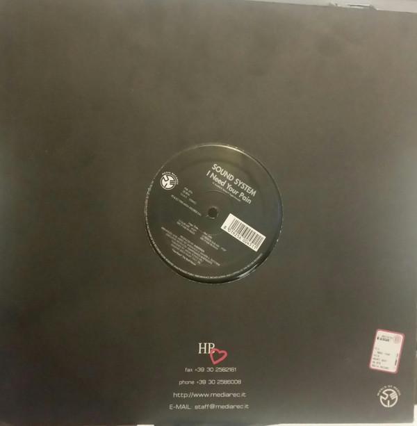 12inch Record SOUND SYSTEM - I Need Your Pain HB076 Heartbeat 1998 Italy Dance & Electronica Used
12inch Record SOUND SYSTEM - I Need Your Pain HB076 Heartbeat 1998 Italy Dance & Electronica Used