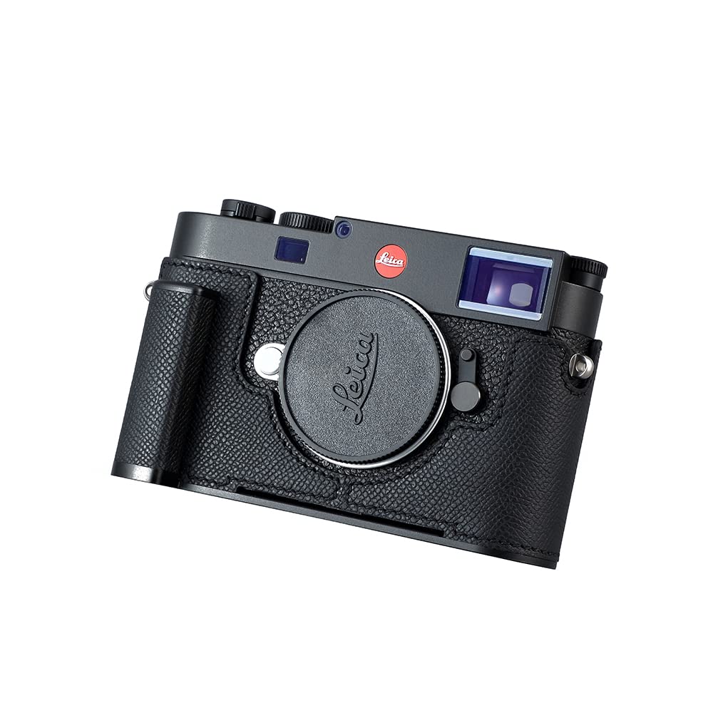 SIUTATDSH Camera Half Case for Leica M11/M11-P, Vintage Metal and Genuine Leather Protective Case, Stylish, Portable, and Shockproof (Black)
SIUTATDSH Camera Half Case for Leica M11/M11-P, Vintage Metal and Genuine Leather Protective Case, Stylish, Portable, and Shockproof (Black)