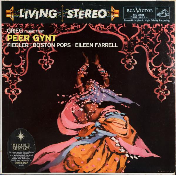 LP Record EDVARD GRIEG / ARTHUR FIEDLER, BOST - Music From Peer Gynt / Lyric Suite LSC2125 RCA Victor Red 1959 US Classical Used
LP Record EDVARD GRIEG / ARTHUR FIEDLER, BOST - Music From Peer Gynt / Lyric Suite LSC2125 RCA Victor Red 1959 US Classical Used