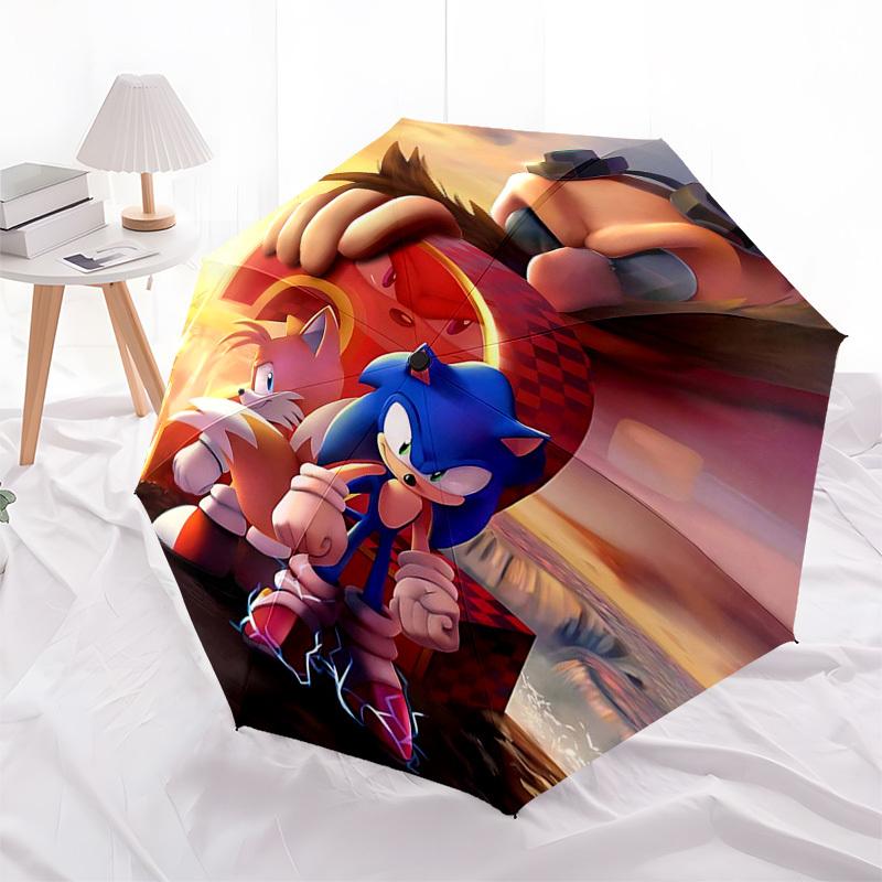 1pc Sonic the Hedgehog Automatic Opening Umbrella Portable 3-Fold Design, 8-Bone Iron Frame Outdoor Umbrella Perfect Gift for Fans, Travelers, Everyda
1pc Sonic the Hedgehog Automatic Opening Umbrella Portable 3-Fold Design, 8-Bone Iron Frame Outdoor Umbrella Perfect Gift for Fans, Travelers, Everyda