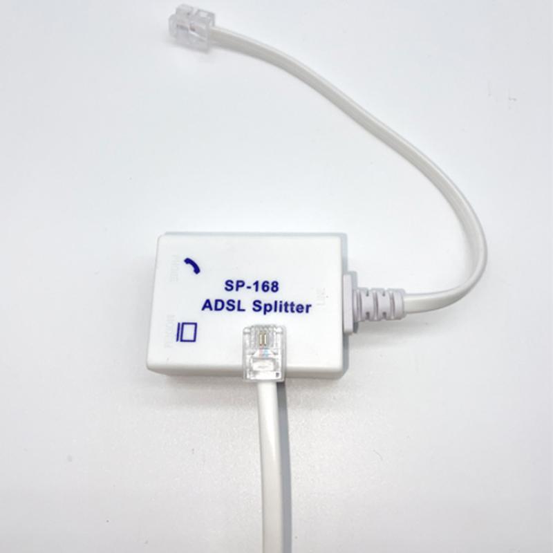 1 шт. DSL Фільтр-роздільник ADSL-роздільник для телефонної лінії, штекер на 2 гнізда RJ11 6P4C/6P2C, адаптер-конвертер для телефонного модему 1pcs
1 шт. DSL Фільтр-роздільник ADSL-роздільник для телефонної лінії, штекер на 2 гнізда RJ11 6P4C/6P2C, адаптер-конвертер для телефонного модему 1pcs