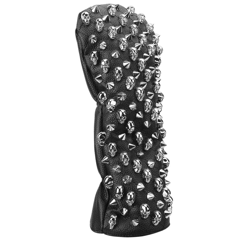 PU Waterproof Golf Putter Cover Club Protection Headcover Supplies Skull Rivet SilverM
PU Waterproof Golf Putter Cover Club Protection Headcover Supplies Skull Rivet SilverM