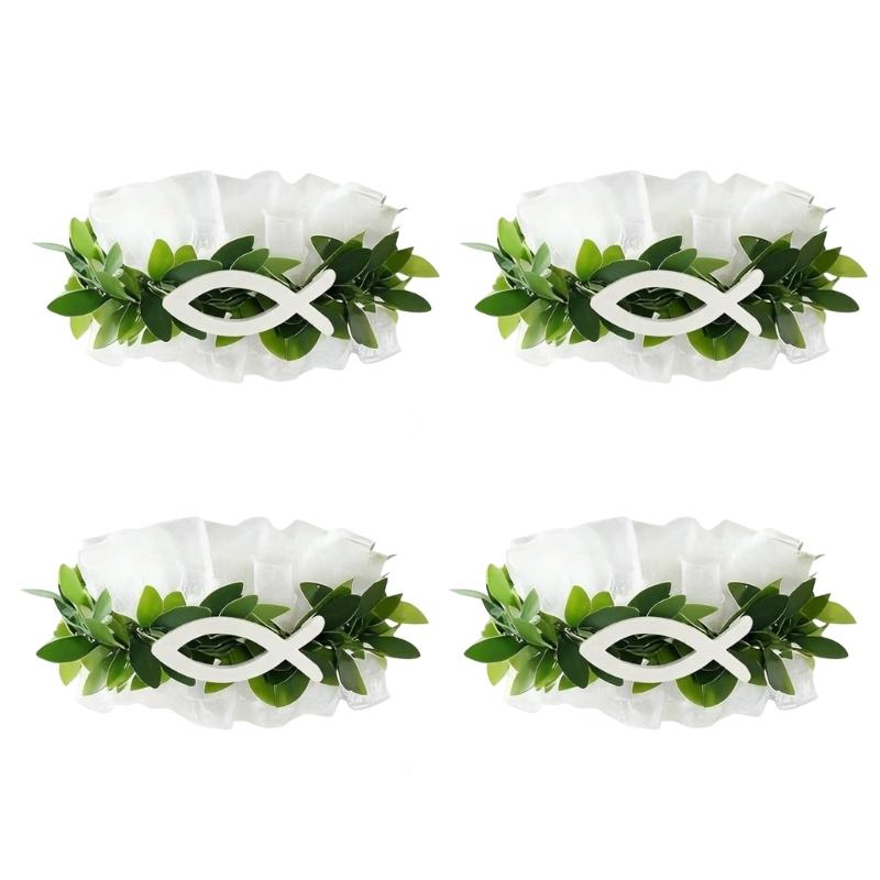 Set Of 4 Handmade PVC Wreaths With Candle Holders Candle Accessories Ideal For Home And Event Decoration 1
Set Of 4 Handmade PVC Wreaths With Candle Holders Candle Accessories Ideal For Home And Event Decoration 1