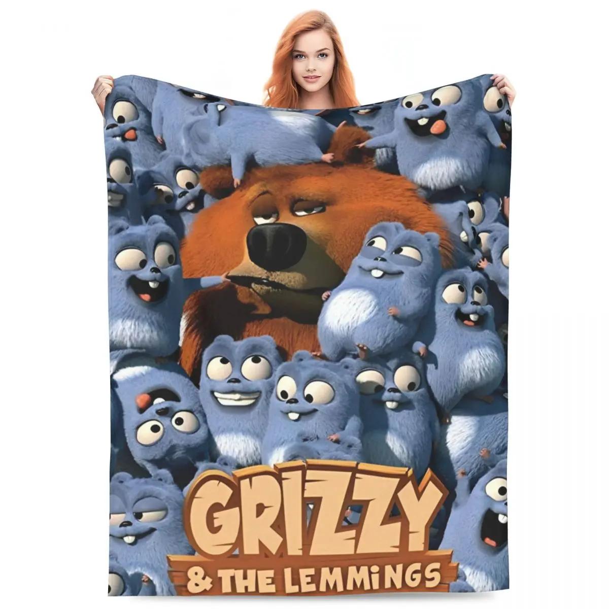 Grizzy Et Les Lemmings Blanket Coral Fleece Plush Summer Air Conditioning Breathable Ultra-Soft Throw Blanket for Sofa Bedroom 30x40in
Grizzy Et Les Lemmings Blanket Coral Fleece Plush Summer Air Conditioning Breathable Ultra-Soft Throw Blanket for Sofa Bedroom 30x40in