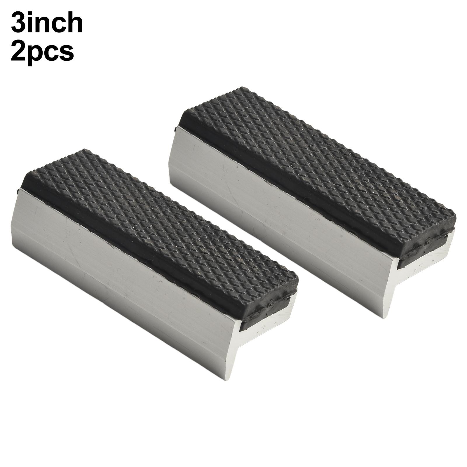 Jaw Protective Cover 2 Pcs Aluminum Alloy+rubber For Drill Press Vices For Holding Wood/metal Magnetic Vise Jaws
Jaw Protective Cover 2 Pcs Aluminum Alloy+rubber For Drill Press Vices For Holding Wood/metal Magnetic Vise Jaws