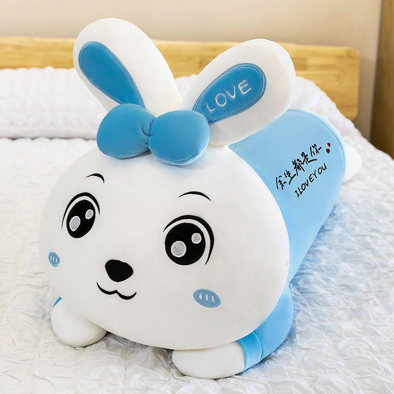 Rabbit Pillow Plush Toys Doll Bow Decoration Letters Clothing Room Ornament Blue A,70cm/27.56in
Rabbit Pillow Plush Toys Doll Bow Decoration Letters Clothing Room Ornament Blue A,70cm/27.56in