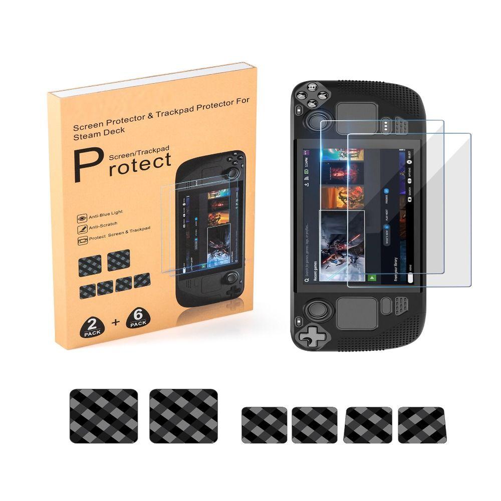 8 в 1 защита трекпада от отпечатков пальцев анти-синий свет игровые аксессуары для Steam Deck OLED
8 в 1 защита трекпада от отпечатков пальцев анти-синий свет игровые аксессуары для Steam Deck OLED