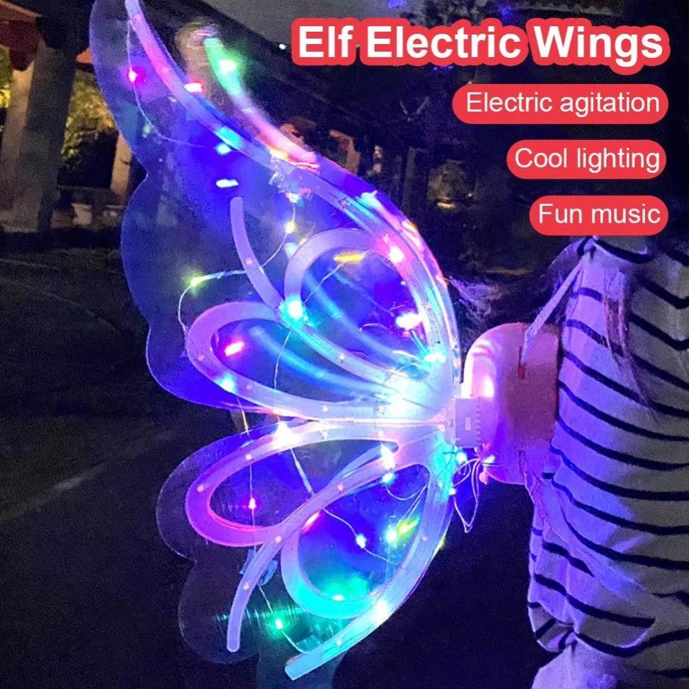 with Light Music LED Electric Butterfly Wings Fluttering Wings Angel Baby Girl Wings Children
with Light Music LED Electric Butterfly Wings Fluttering Wings Angel Baby Girl Wings Children
