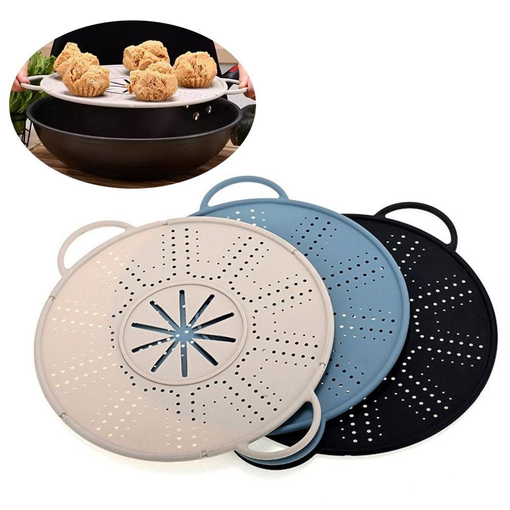 Draining Silicone Steamer Pad Heat Resistant Spill-proof Pot Lid Thicken Steamer Insert Tray Pot фіолетовий
Draining Silicone Steamer Pad Heat Resistant Spill-proof Pot Lid Thicken Steamer Insert Tray Pot фіолетовий