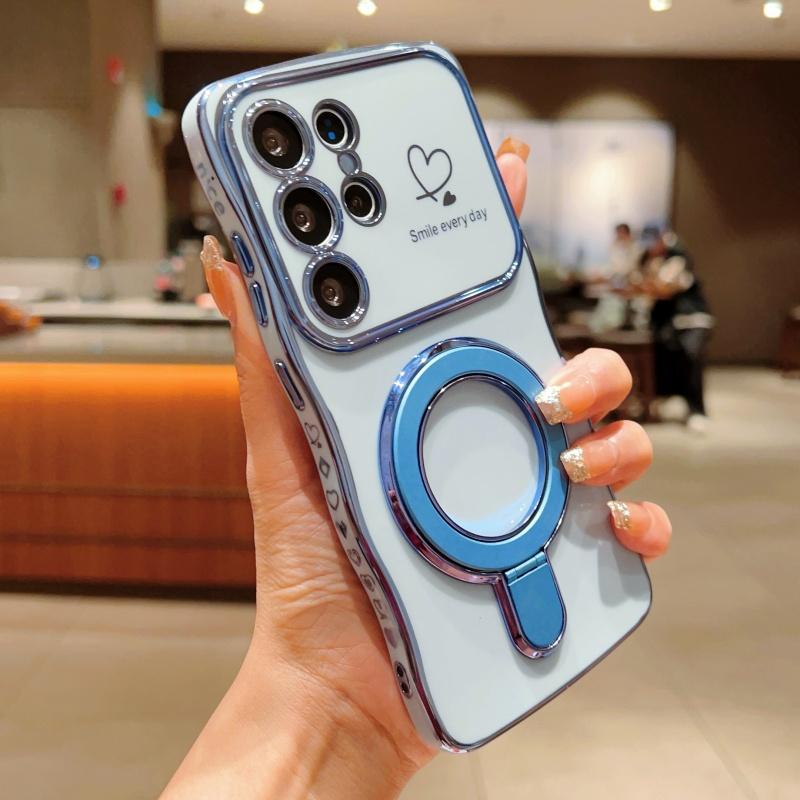 Wave Plating Side Love Heart Phone Case For Samsung Galaxy S26 S25 Ultra S24 S23 S22 A16 A55 Protect Lens Shockproof Back Cover For Galaxy S26 UItra
Wave Plating Side Love Heart Phone Case For Samsung Galaxy S26 S25 Ultra S24 S23 S22 A16 A55 Protect Lens Shockproof Back Cover For Galaxy S26 UItra