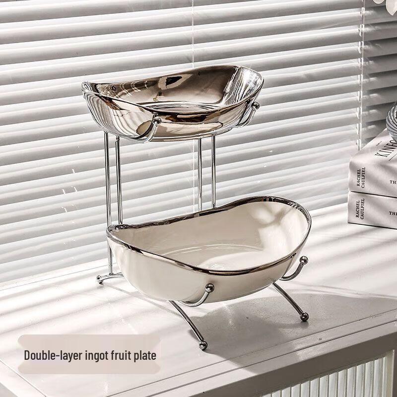 Xuan Kun Pai Light Luxury Multi-Tier Ceramic Fruit Platter
Xuan Kun Pai Light Luxury Multi-Tier Ceramic Fruit Platter