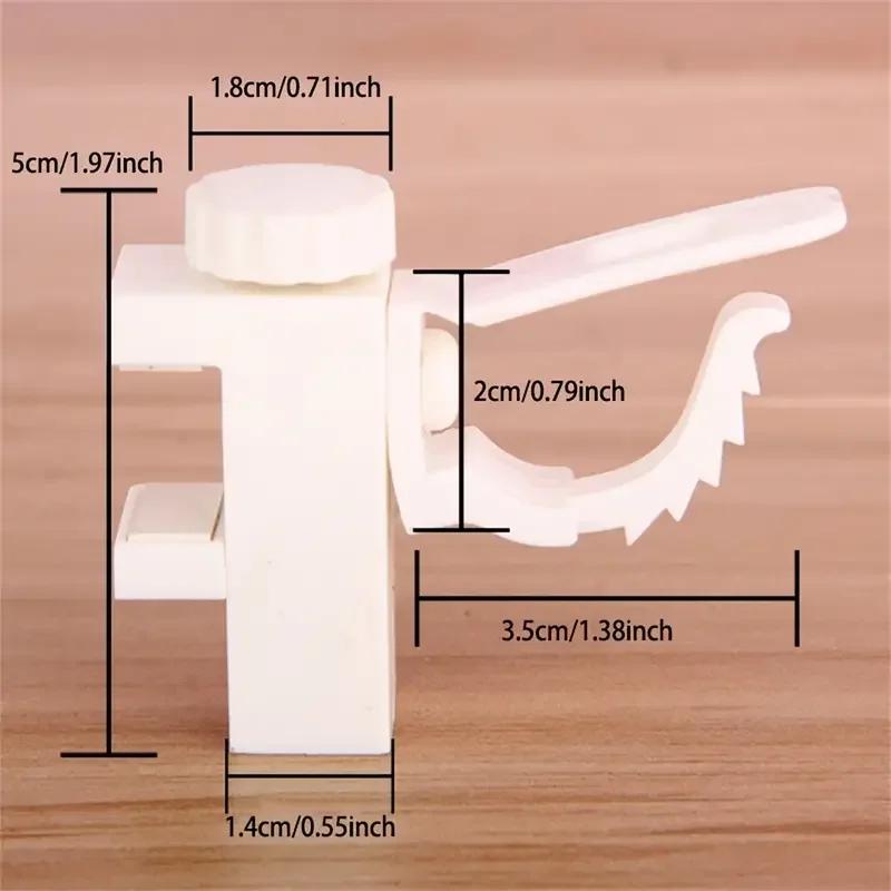 2Pcs Adjustable Bathroom Accessories Hanging Curtain Rod Clip Clamp Hook Wall Bracket Holder
2Pcs Adjustable Bathroom Accessories Hanging Curtain Rod Clip Clamp Hook Wall Bracket Holder