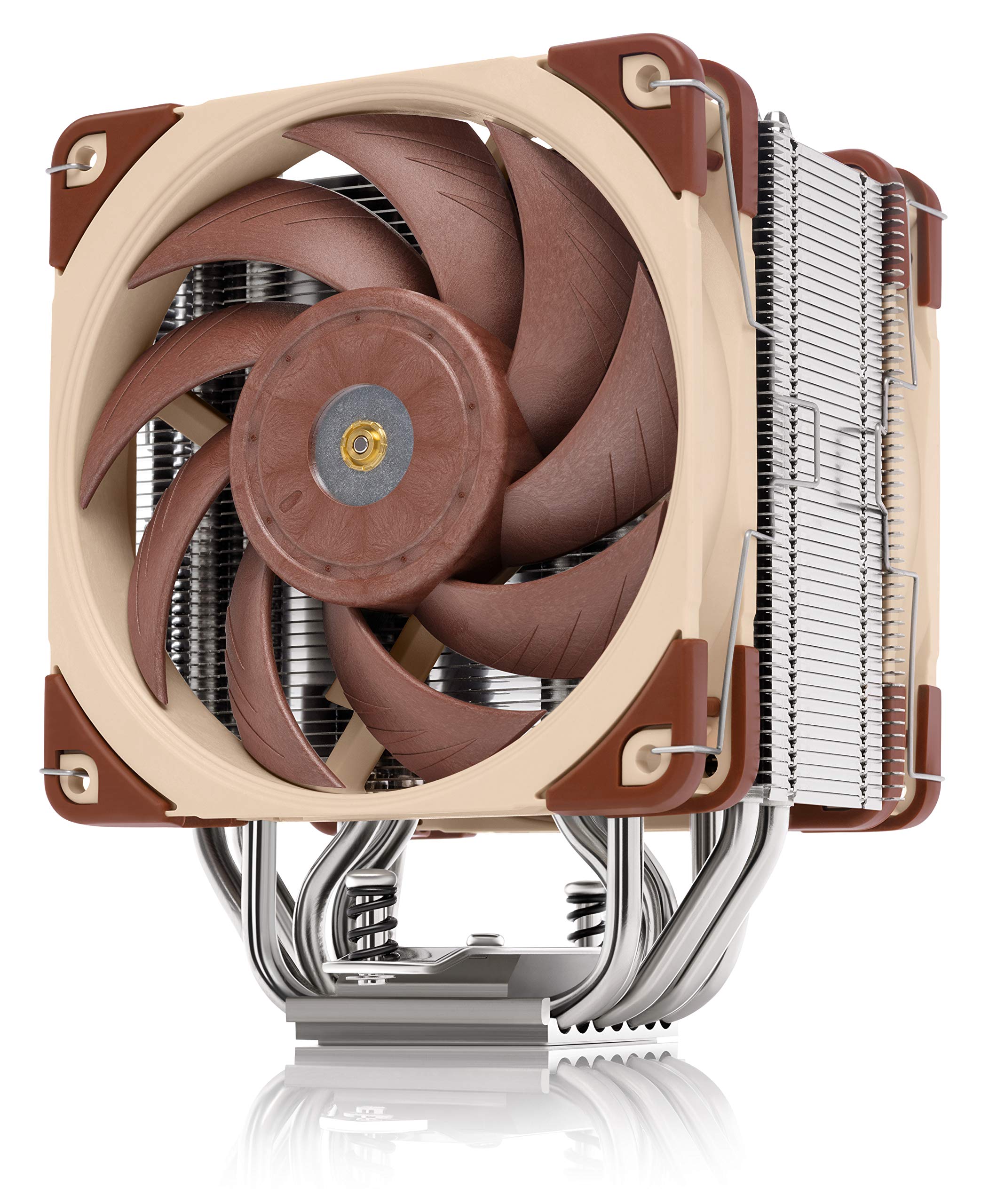 Noctua High performance quiet premium CPU cooler with PWM NH-U12A, NF-A12x25 (120mm, brown) коричневий
Noctua High performance quiet premium CPU cooler with PWM NH-U12A, NF-A12x25 (120mm, brown) коричневий
