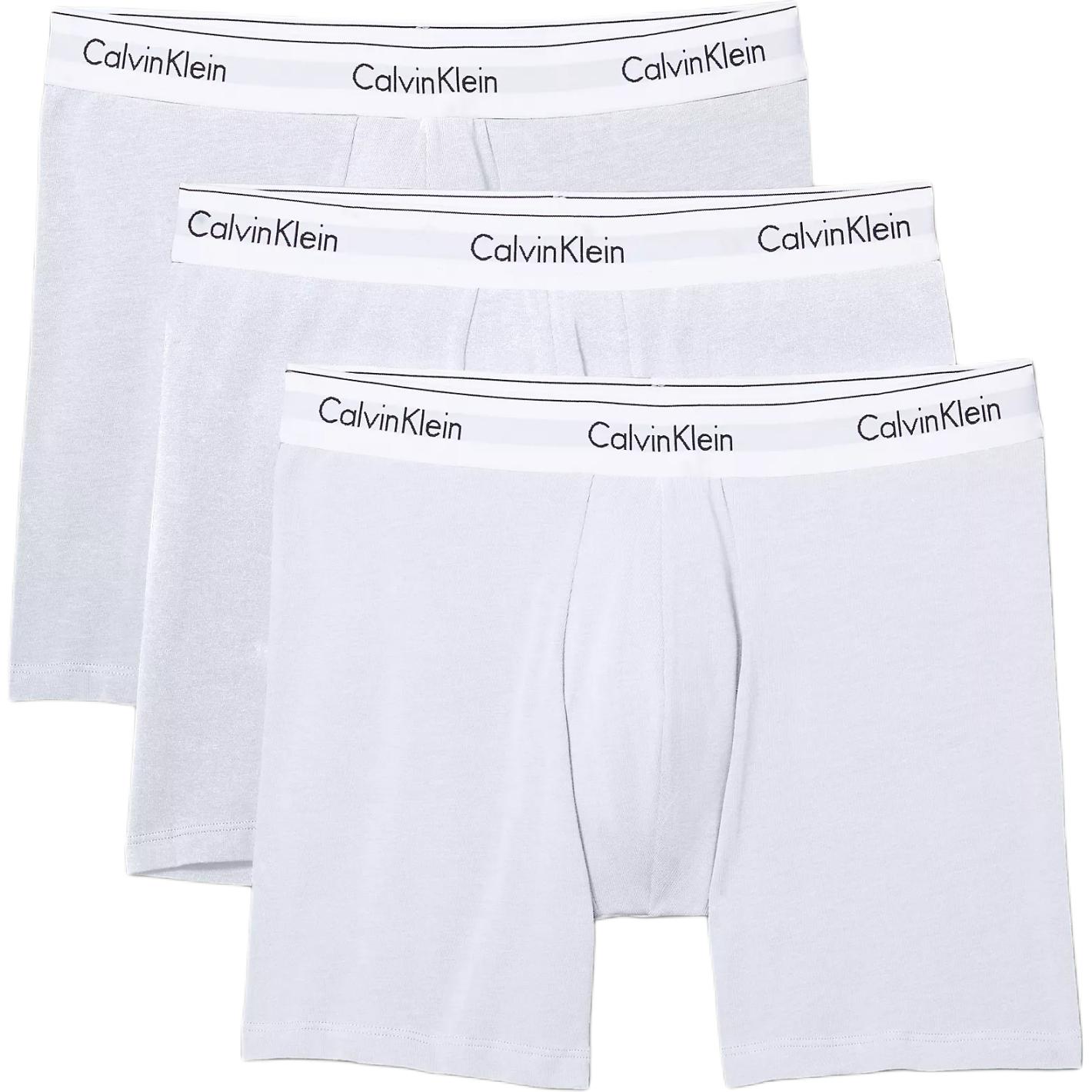 Calvin Klein Breathable Comfortable Letter Solid Color Boxer Briefs 3-Pack Men Underwear White NB2381-100 S
Calvin Klein Breathable Comfortable Letter Solid Color Boxer Briefs 3-Pack Men Underwear White NB2381-100 S