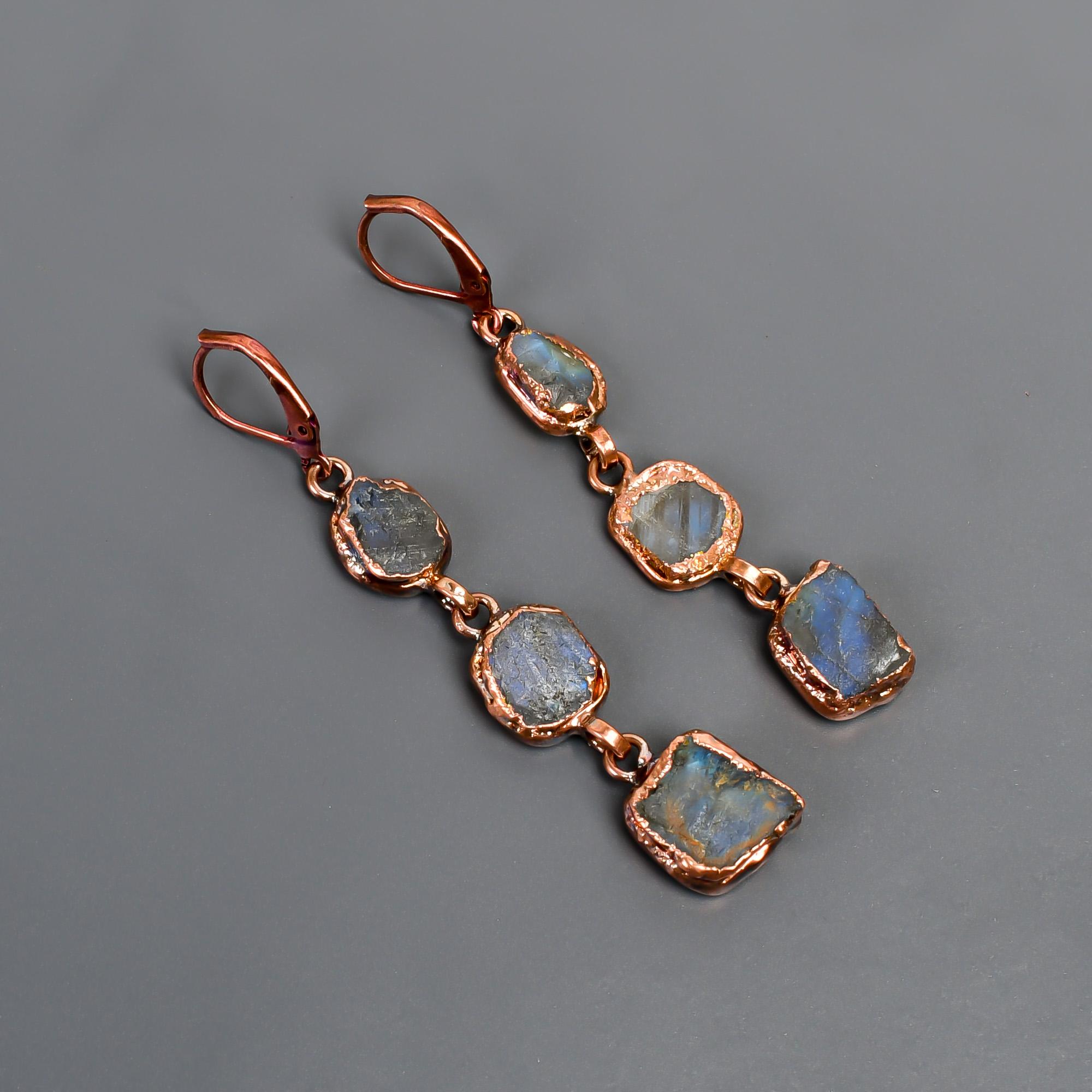 Натуральные лабрадоритовые серьги с многоцветным электроформованным покрытием, многоцветные серьги-подвески, медные украшения, подарок на годовщину, серьги для мамы разноцветный
Натуральные лабрадоритовые серьги с многоцветным электроформованным покрытием, многоцветные серьги-подвески, медные украшения, подарок на годовщину, серьги для мамы разноцветный