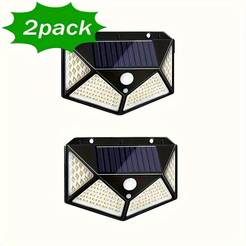 2PCS Solar Light 100 LED Motion Sensor Solar Light 3 Lighting Modes Suitable for Walls Courtyards Gardens Passages 0-5W
2PCS Solar Light 100 LED Motion Sensor Solar Light 3 Lighting Modes Suitable for Walls Courtyards Gardens Passages 0-5W