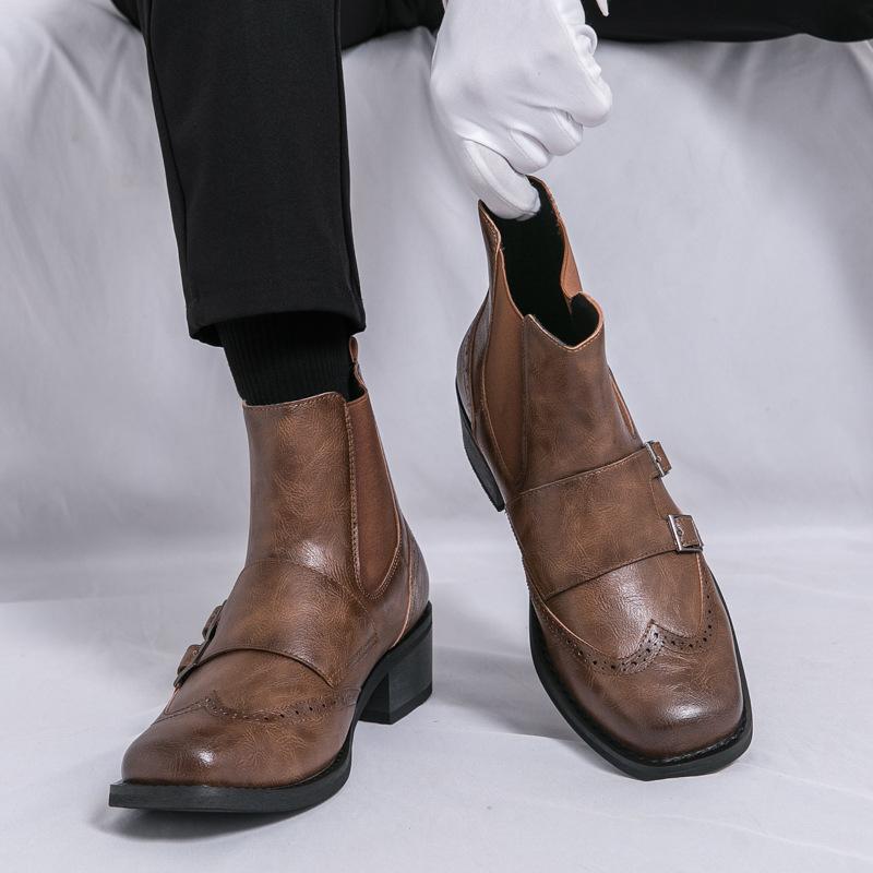 Large size men s casual Martin boots low-top short boots leather shoes autumn retro British tooling men s boots trend 38
Large size men s casual Martin boots low-top short boots leather shoes autumn retro British tooling men s boots trend 38