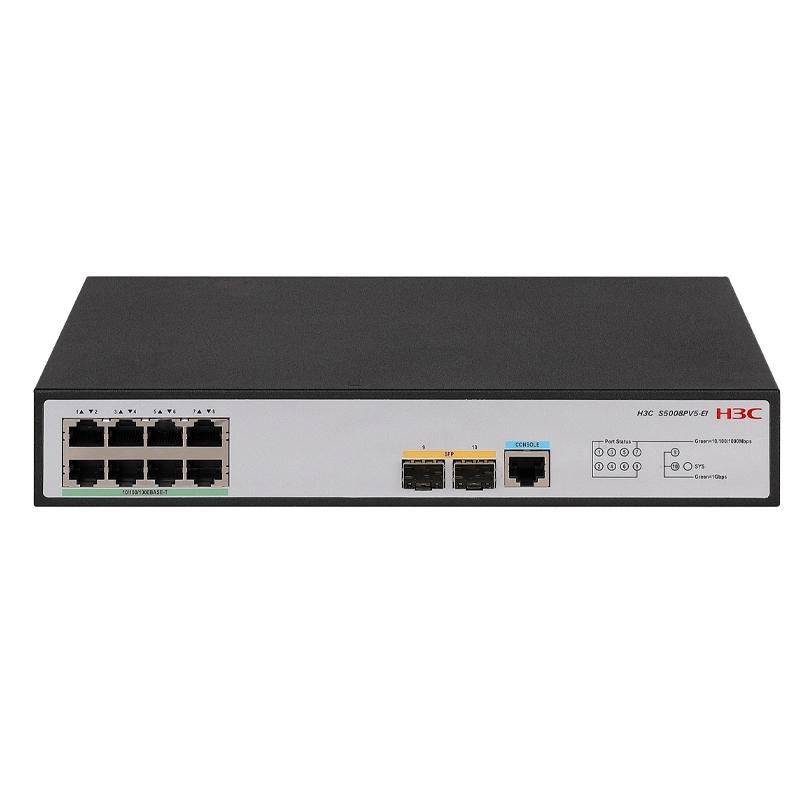 H3C S5008PV6-EI Gigabit Managed Layer 2 Enterprise Switch
H3C S5008PV6-EI Gigabit Managed Layer 2 Enterprise Switch