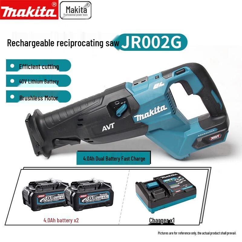 Makita 40V Cordless Reciprocating Saw CN plug (adapter included)
Makita 40V Cordless Reciprocating Saw CN plug (adapter included)