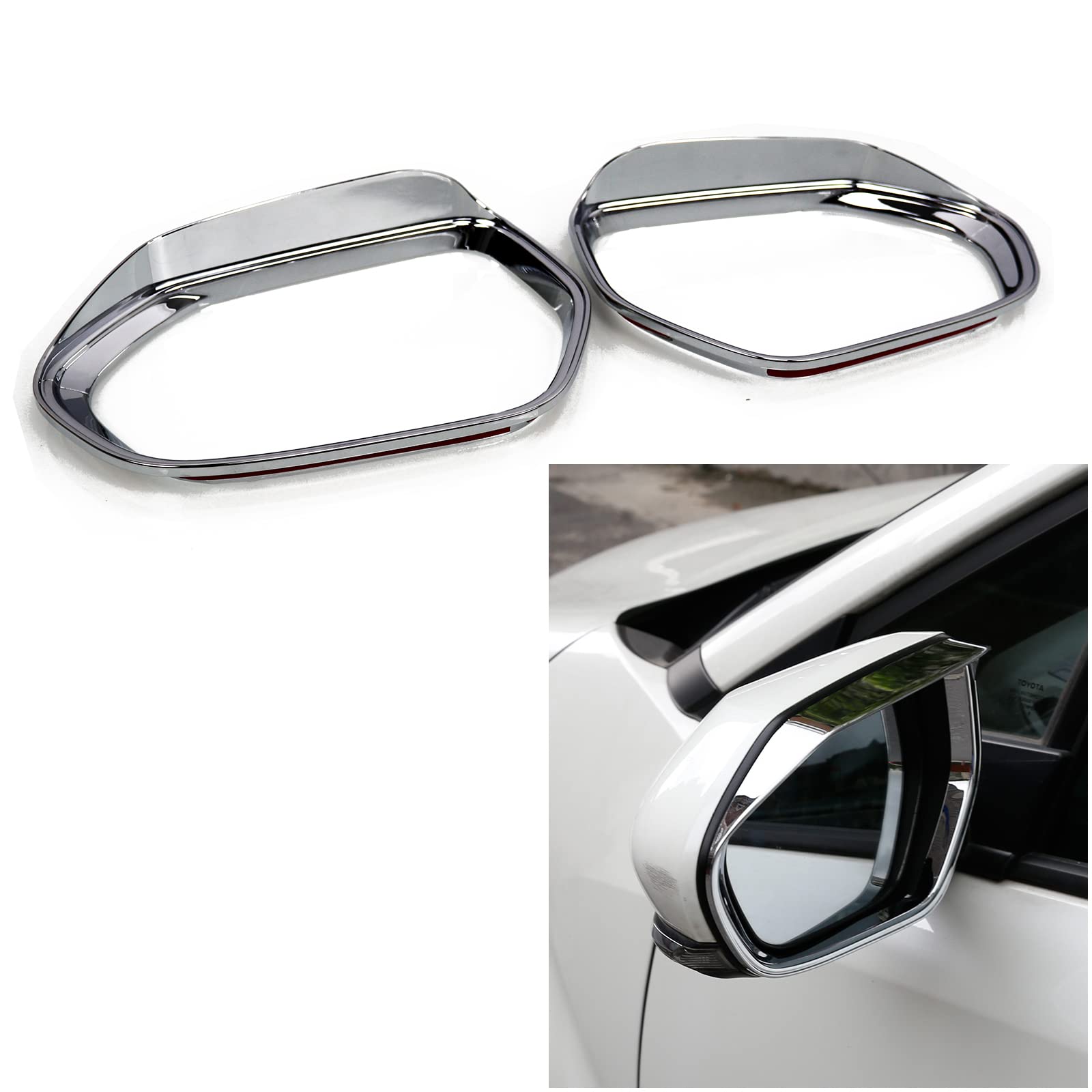 Sporacingrts Козырек бокового зеркала двери Toyota для Corolla Sport 210, Специальный экстерьер с гальваническим покрытием, 2 штуки и серия, Декоративная накладка, Стиль, (Осталось
Sporacingrts Козырек бокового зеркала двери Toyota для Corolla Sport 210, Специальный экстерьер с гальваническим покрытием, 2 штуки и серия, Декоративная накладка, Стиль, (Осталось