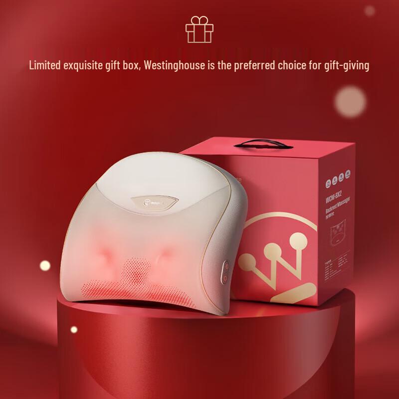 Westinghouse Lumbar and Back Massager Cushion
Westinghouse Lumbar and Back Massager Cushion