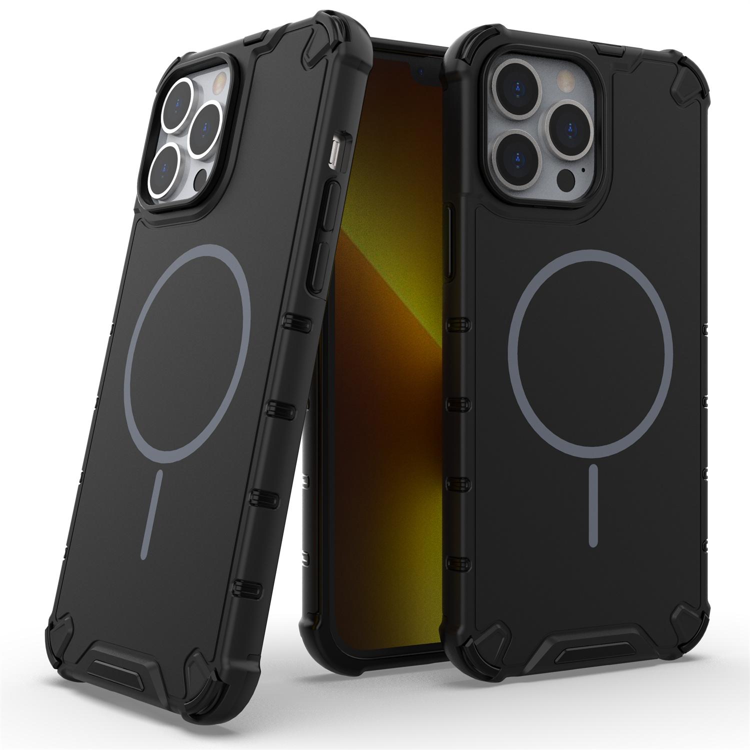 For iPhone 14 Pro Magnetic Case Corrugated Texture Heat Dissipation Shockproof TPU+PC Phone Back Cover Dark Blue
For iPhone 14 Pro Magnetic Case Corrugated Texture Heat Dissipation Shockproof TPU+PC Phone Back Cover Dark Blue