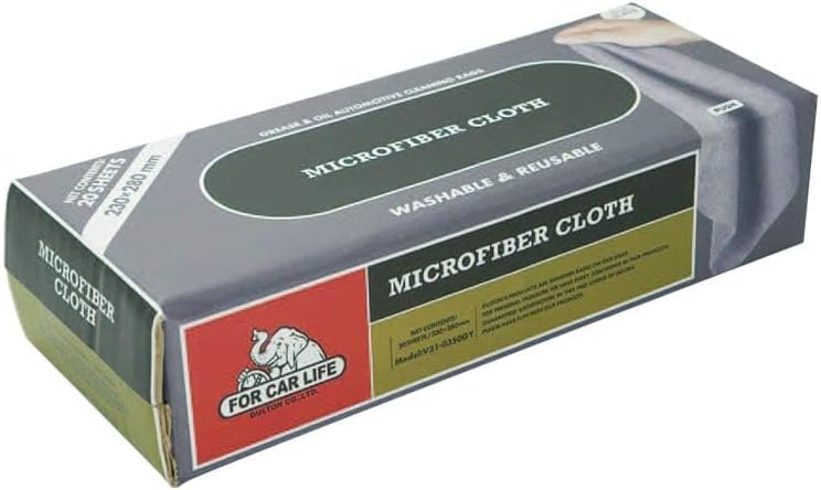Dulton Microfiber 230 x 280 Pack of FOR CAR Cleaning Height 65 Width 280 Depth 115 Cloth, Gray, mm, 20, LIFE, Supplies, Cloth, Car, mm, mm, mm, сірий колір
Dulton Microfiber 230 x 280 Pack of FOR CAR Cleaning Height 65 Width 280 Depth 115 Cloth, Gray, mm, 20, LIFE, Supplies, Cloth, Car, mm, mm, mm, сірий колір