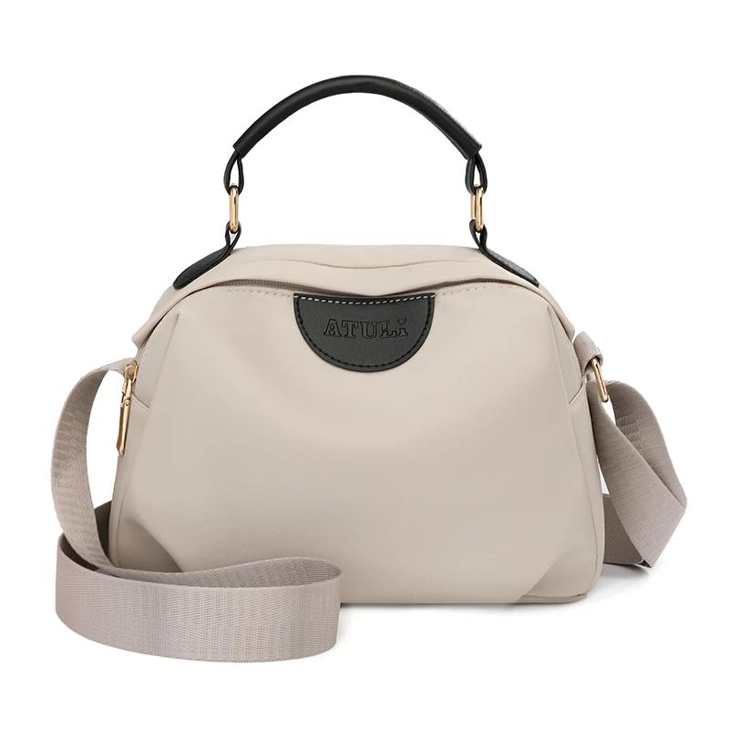 Fashi Solid Nyl Travel Shoulder Bag for Women Sweet Versatile Commuter Tote Bags Large Capacity Student Crossbody Bags бежевый
Fashi Solid Nyl Travel Shoulder Bag for Women Sweet Versatile Commuter Tote Bags Large Capacity Student Crossbody Bags бежевый